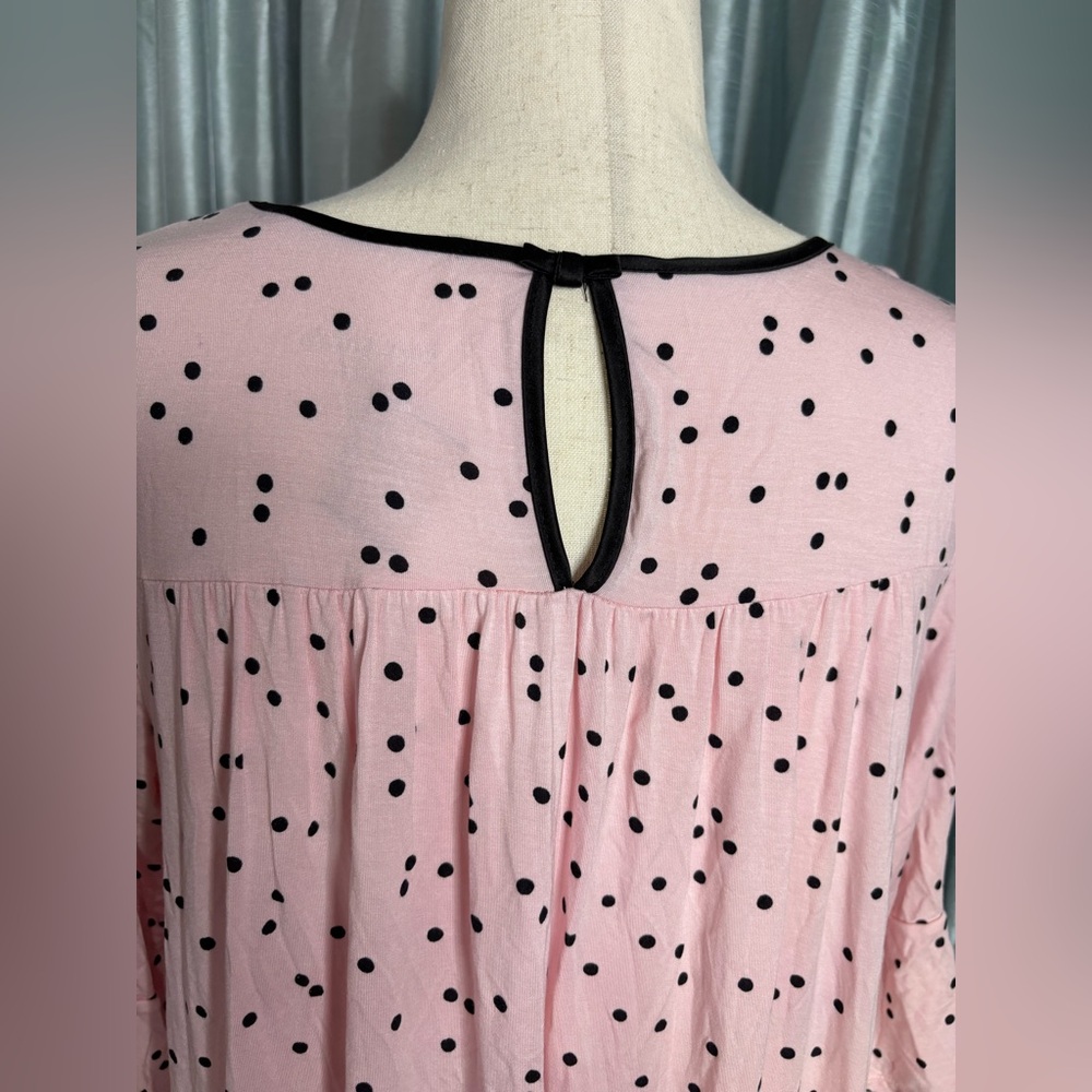 Kate Spade New York - bell cuff sleeve night shirt MEDIUM NWT - Picture 5 of 6